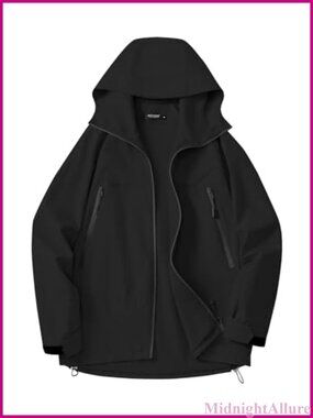 Waterproof Rain Jacket with Hood Lightweight Windbreaker Women's